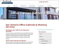 Office Cabinet Refinishing - ProFresh Cabinets