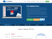 PST Repair Tool   Fix   Repair Corrupt PST Data File