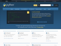 Welcome to Python.org