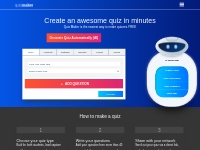Quiz Maker | Make Free Online Quizzes in Minutes