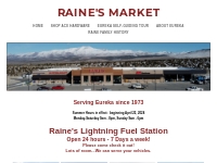 Raine's Market - Raine's Market, Eureka Nevada Grocery Store