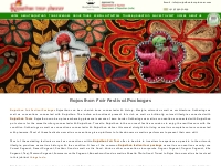 Rajasthan Fair Festival Packages, Calender of Festivals 2024