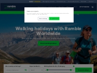 Walking Holidays | Trekking Holidays | Ramble Worldwide