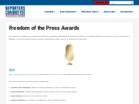 Freedom of the Press Awards - Reporters Committee