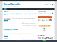 Remove Malware Virus   Help You Remove Virus   Malware With Ease