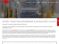 Industrial Spray Painting - Truck & Machinery Spray Painting Brisbane