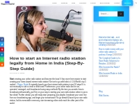 How to start internet radio station legally (India) Step-by-step guide