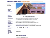 Tile Roof Repair Fort Myers | Roofing Companies Fort Myers