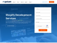 Shopify Development Services - Ropstam Solutions Inc.