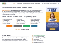 Low Cost Website Design Company in India Rs.999 $49, Low Price Website