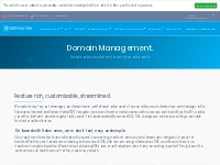   	Domain Management Services - Manage My Domain | Safenames