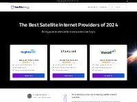 Best Satellite Internet Providers of 2024 | SatelliteInternet.com