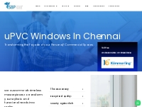 Best uPVC Windows in Chennai | Shop Now at Best Price