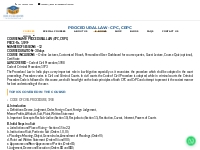 Buy CPC/CRPC E-book| Code of Civil Procedure Law Online Courses