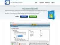 NTFS data recovery software restores files folders lost documents