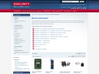 Access control panel - Bulgarian Security system manufacturer