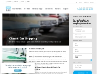 Classic Car Shipping Solutions - Ship A Car, Inc.