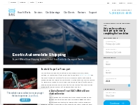 Exotic Automobile Shipping Solutions - Ship A Car, Inc.
