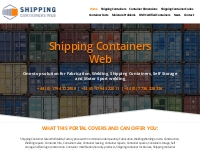 Shipping Containers Web