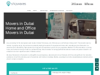 Movers in Dubai, Local Movers in Dubai, Relocation services Dubai, Hom