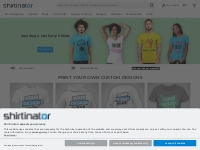T-shirt printing - personalise & customise | Shirtinator