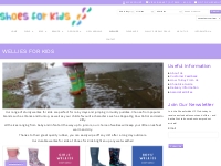 Wellies For Kids - Childrens Wellington Boots | Shoes For Kids
