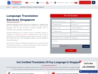 Language Translation Services Singapore