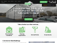 Commercial Steel Buildings   Full Construction Services - SSB