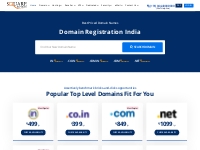 Domain Registration | Domain Registration India | Register Domain - SB