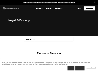 Terms of Service - Squarespace