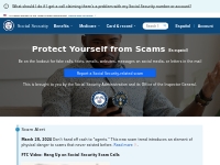 Protect Yourself from Social Security Scams | SSA