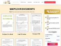 Gold Sample Documents - StartupHR Toolkit