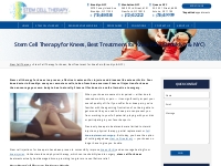 Stem Cell Therapy for Knees Brooklyn | Knee Pain Treatment
