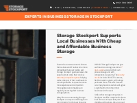 Break the Mould With Business Storage - Storage Stockport
