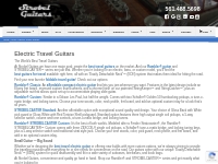      Best Travel Guitars, Rambler Guitar, Compact Electric Guitar