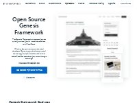 Open Source Genesis Framework - StudioPress