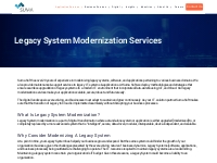Legacy System Modernization Services | Modernize Legacy Applications