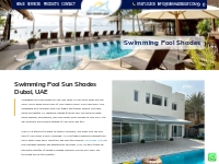 Swimming Pool Shades Dubai, UAE | Pool Sun Shade Sail UAE | GULF