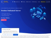 Sweden Dedicated Server Hosting | cheap dedicated server