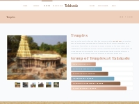   Tourist Places In Karnataka | Talakadu Panchalinga Temples | Talakad