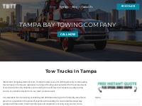 Tow Trucks in Tampa - Tampa Bay Towing Company