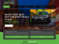 Ware Taxis Special Airport Rates Cheap Airport Transfers Ware Taxi