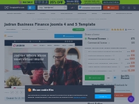 Jadran Business Finance Joomla 4 and 5 Template