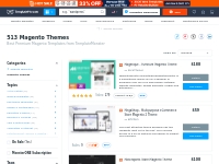 Best 531 Magento Themes | Magento Templates | Template Monster