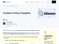 Cookies Policy Template - TermsFeed