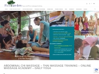 Yoga + Massage courses Chiang Mai, Thai Massage School Thailand