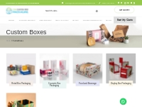 Custom Boxes - Custom Printed Boxes with Logo | The Custom Box Packagi