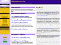 thefreecountry.com: Free Programmers' Resources, Free Webmasters' Reso
