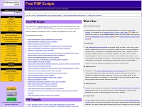 Free PHP Scripts (thefreecountry.com)