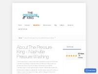 About | Nashville Pressure Washing | The Pressure King | Nashville